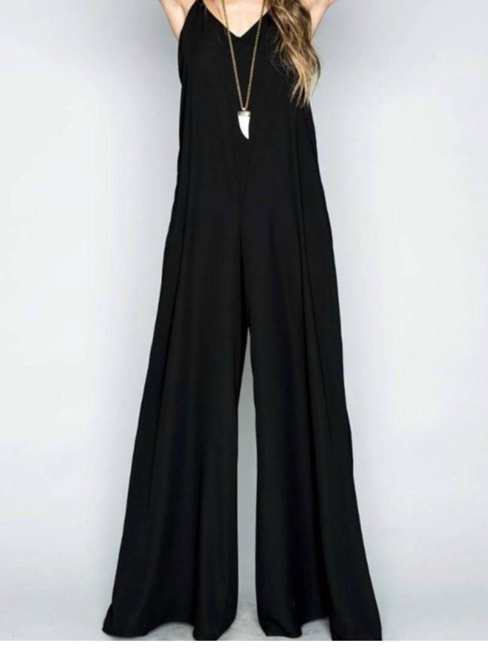 Show me your mumu black jumpsuit